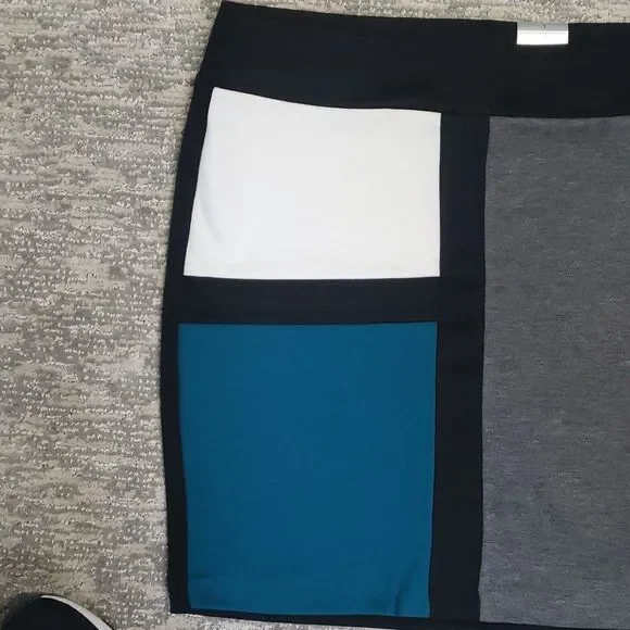 Maurices brand color block skirt - Picture 5 of 10